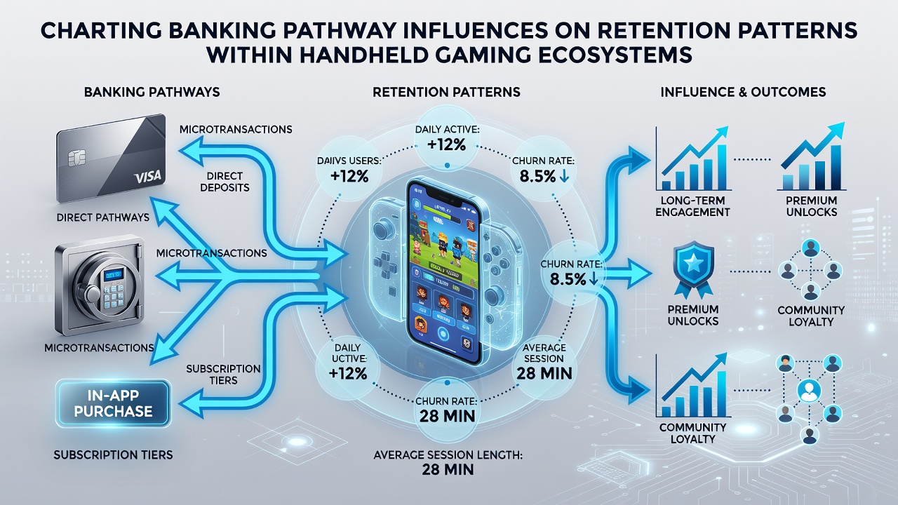 Analytics dashboard displaying retention graphs linked to payment method usage in mobile games