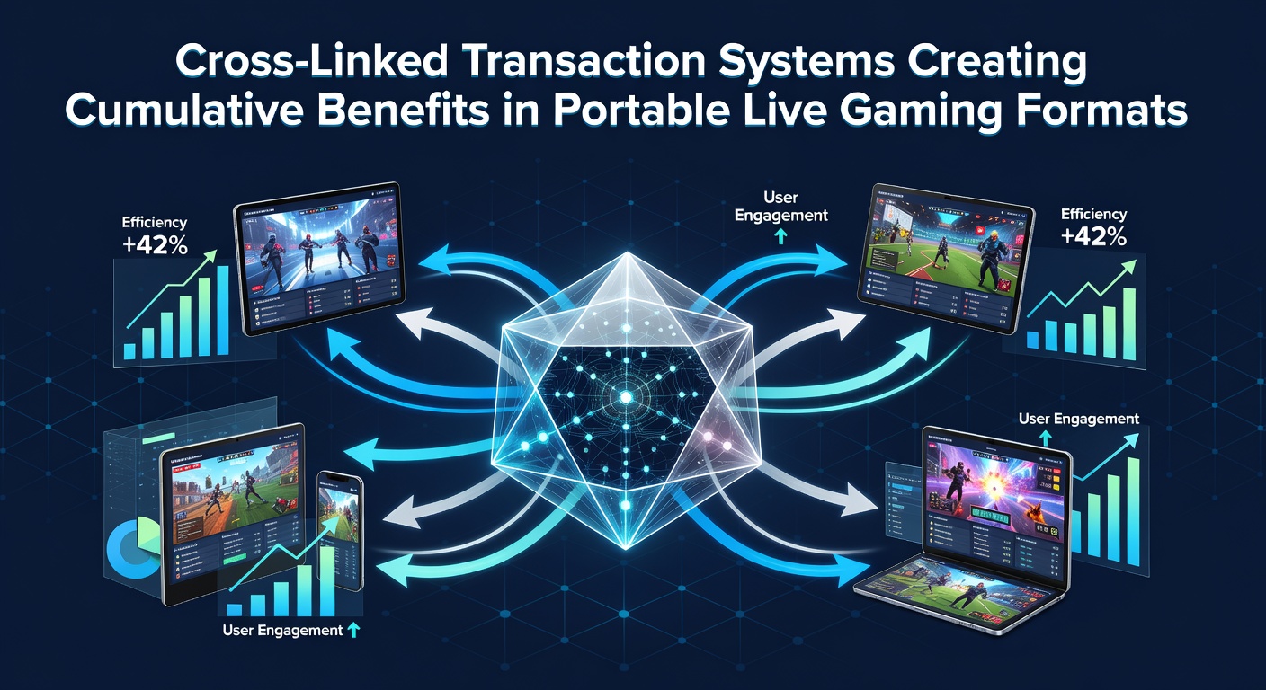 Diagram showing interconnected payment networks linking mobile devices to live gaming tables with reward accumulation paths