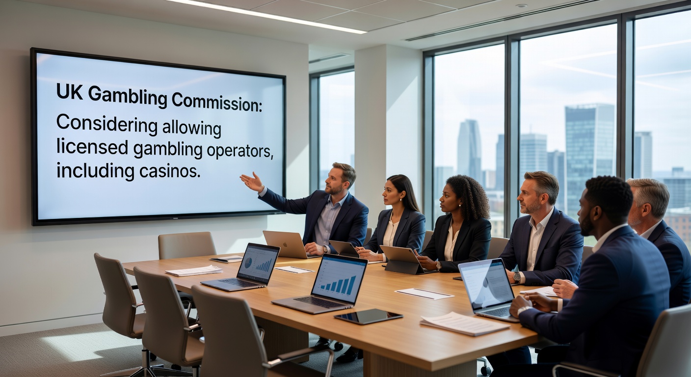 Digital wallet displaying cryptocurrencies next to a UK flag and casino chips, representing growing crypto use in regulated gambling